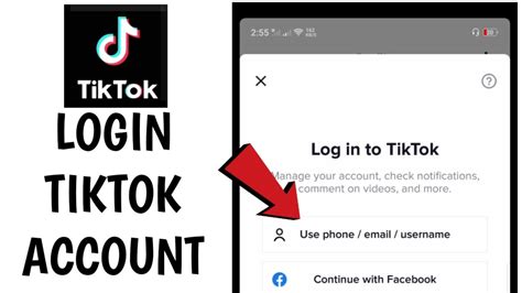 tiktok|Log in